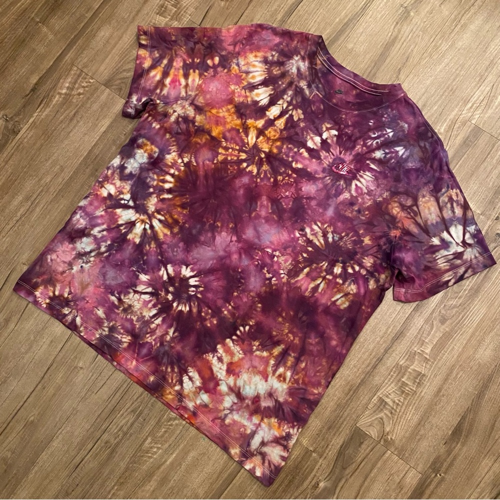 🟠NEW🟣 CUSTOM NIKE TIE DYE MEN’S TEE